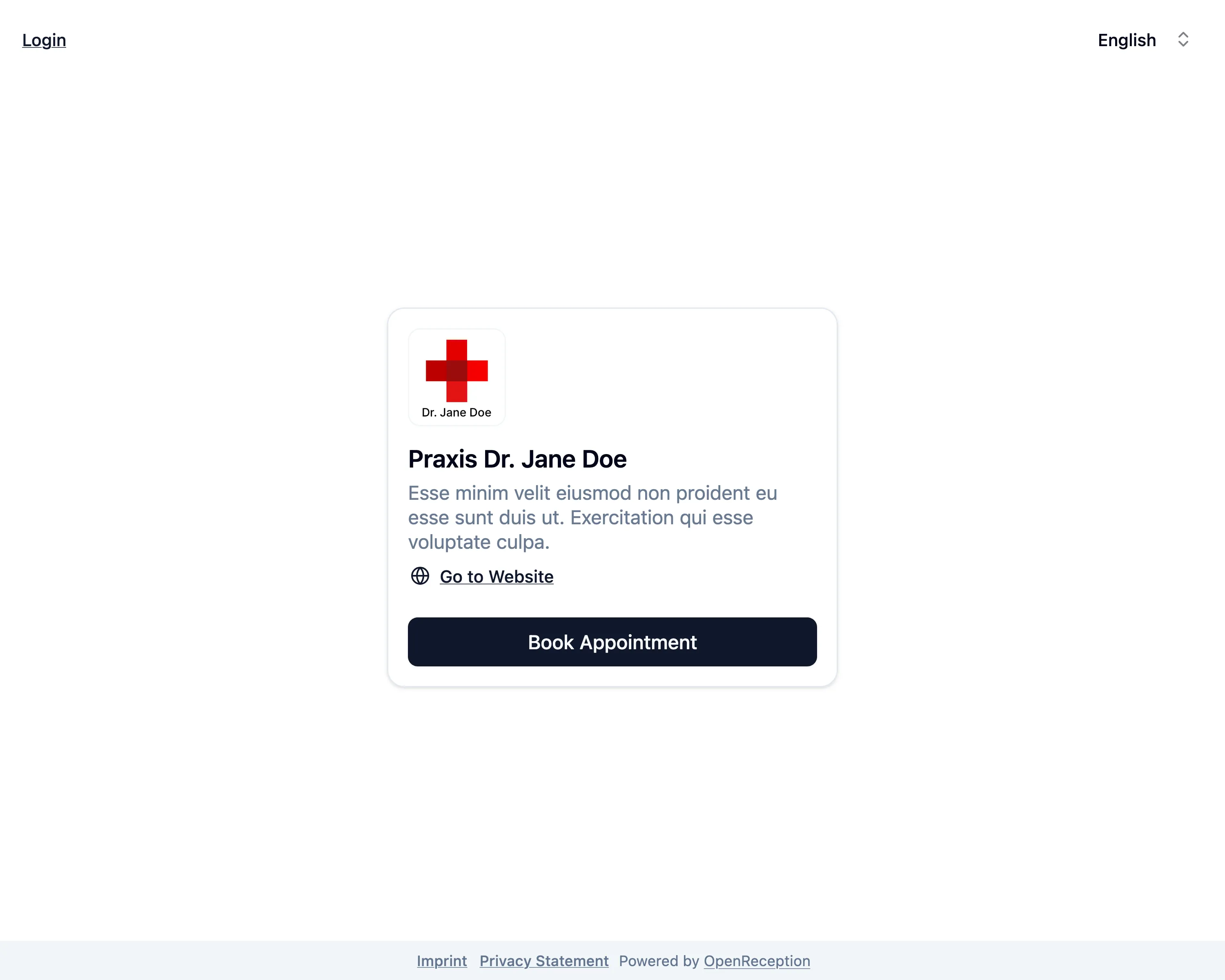 Organization Home Page